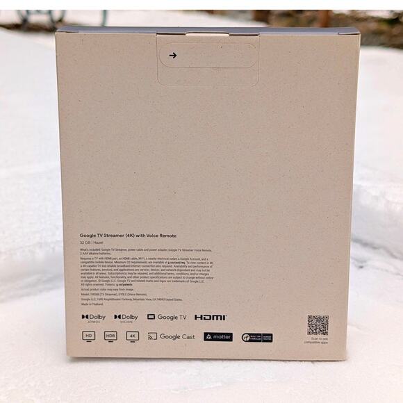 Brand New, Sealed Google TV Streamer (4K) - HAZEL (Google Store Exclusive) - Picture 3 of 12